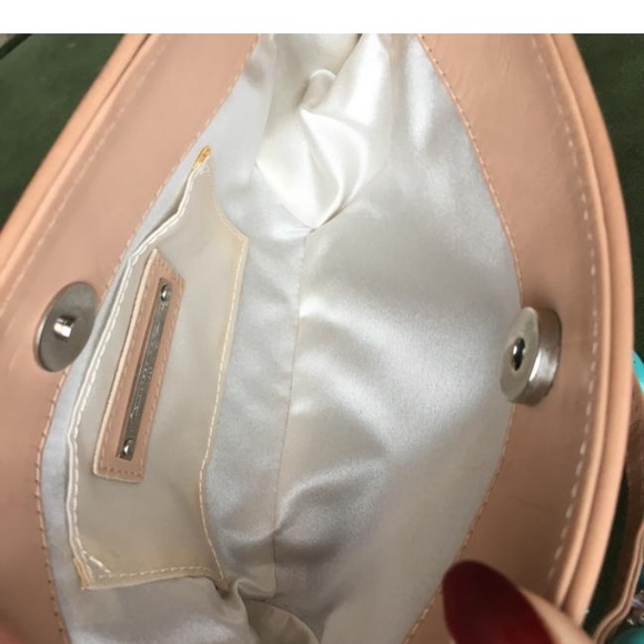 Giuseppe Zanotti Leather Bag w/turquoise Handle Shoulder Bags